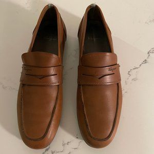 Salvatore Ferragamo Loafers Mens Brown Sz 12